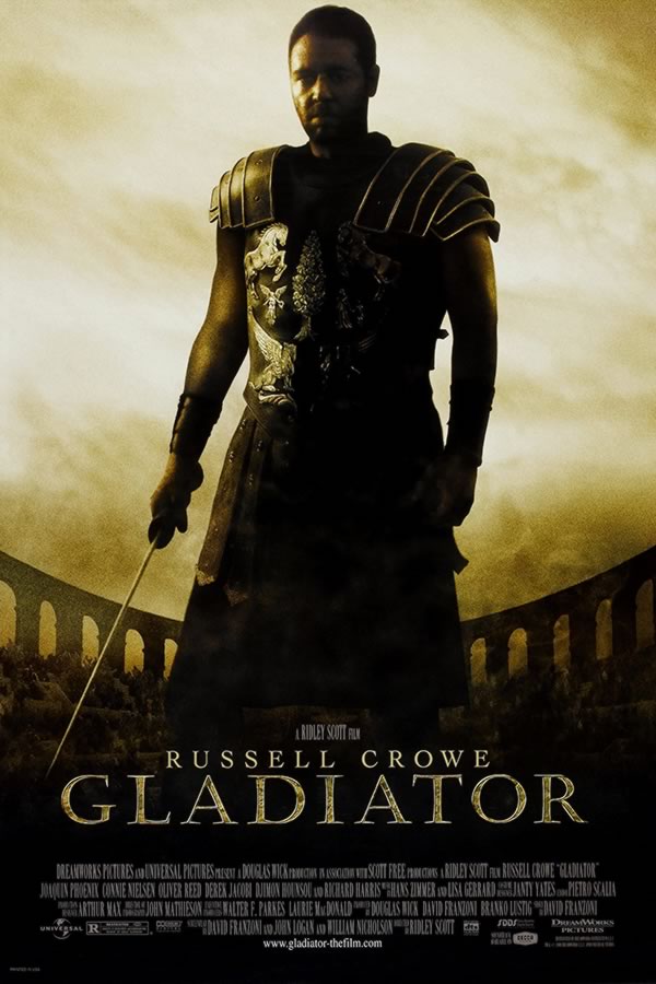 poster do filme o gladiador